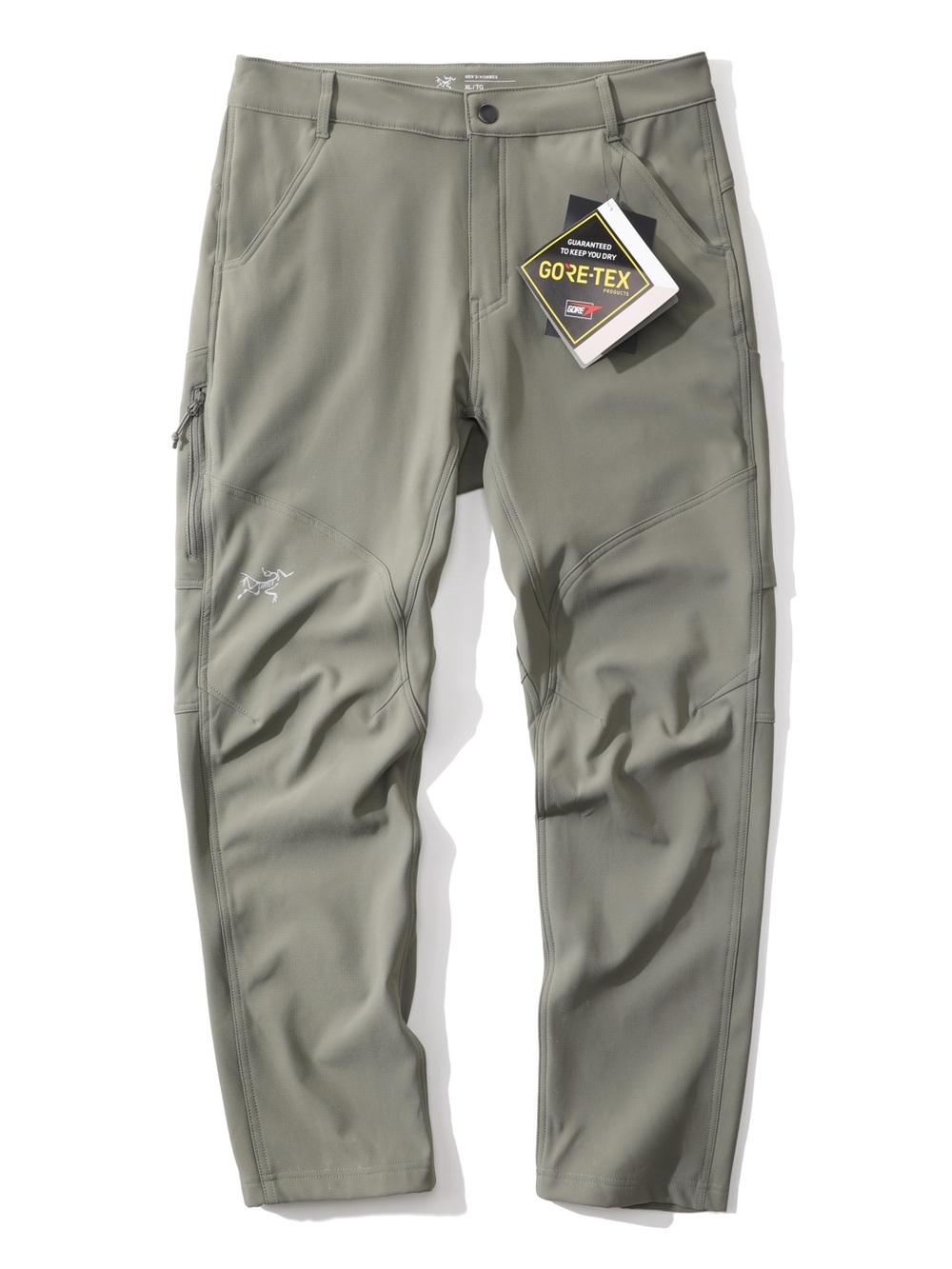 Arc'teryx Men's Olive Green Cargo Pants - GORE‑TEX